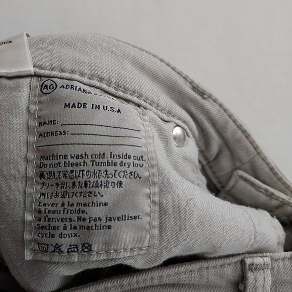 Adriano Goldschmied Gray Super Skinny Legging Ankle Jeans - Picture 9 of 11